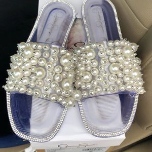 Jessica Simpson KassieMe2 Jelly Sandals. Size 8
